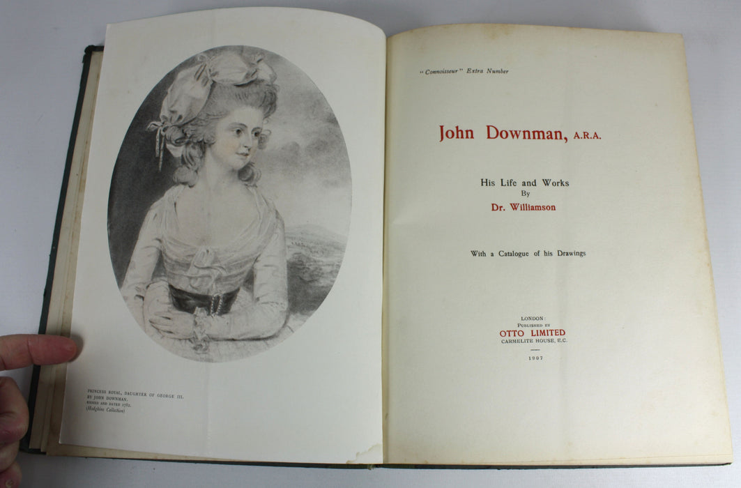 John Downman, A.R.A; His Life and Works, Dr Williamson, 1907