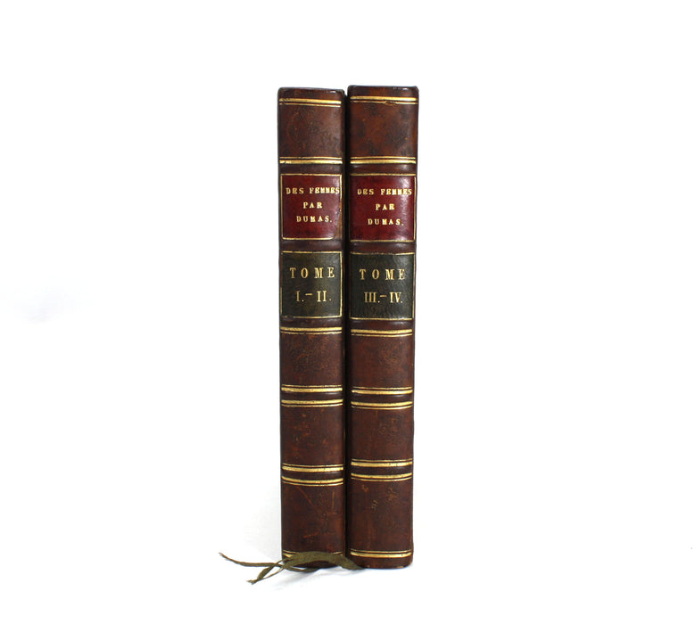 La Guerre Des Femmes Par Alexandre Dumas, 2 Volume Set, 1845.