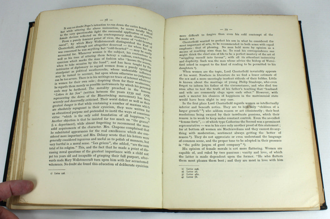 Mary Wollstonecraft and the Beginnings of Female Emancipation in France and England, Jacob Bouten, Amsterdam, 1922