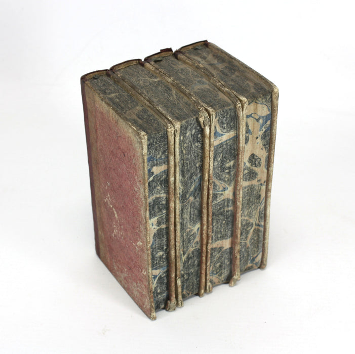 Memoires de Messire Pierre de Bourdeille, Signeur De Brantome, 1739, 4 Volumes Complete.