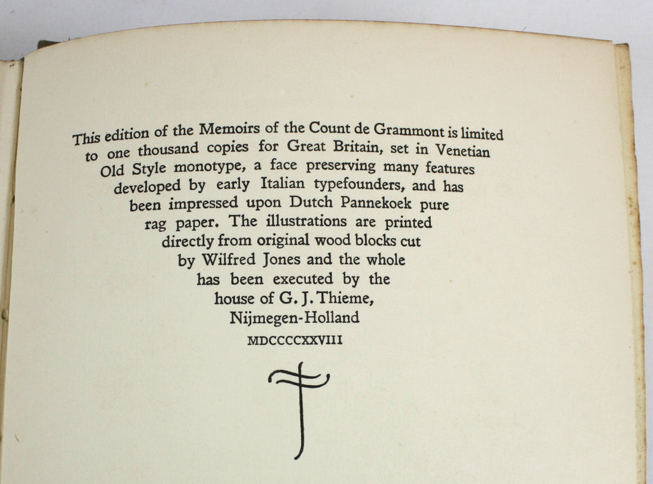 Memoirs of the Count de Grammont by Count Anthony Hamilton, Horace Walpole, 1928
