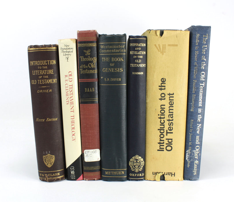 Theology Bundle: Old Testament book collection, Set 1