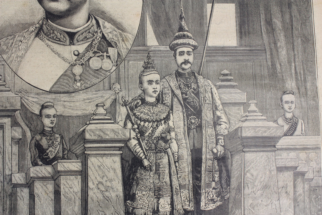 Le Petit Parisien, Supplement Litteraire Illustre, No. 450, 1897, Siam, King Chulalongkorn I (King Rama V)