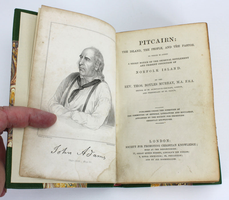 Pitcairn: The Island, The People and the Pastor, Thos. Boyles, Murray, 1860