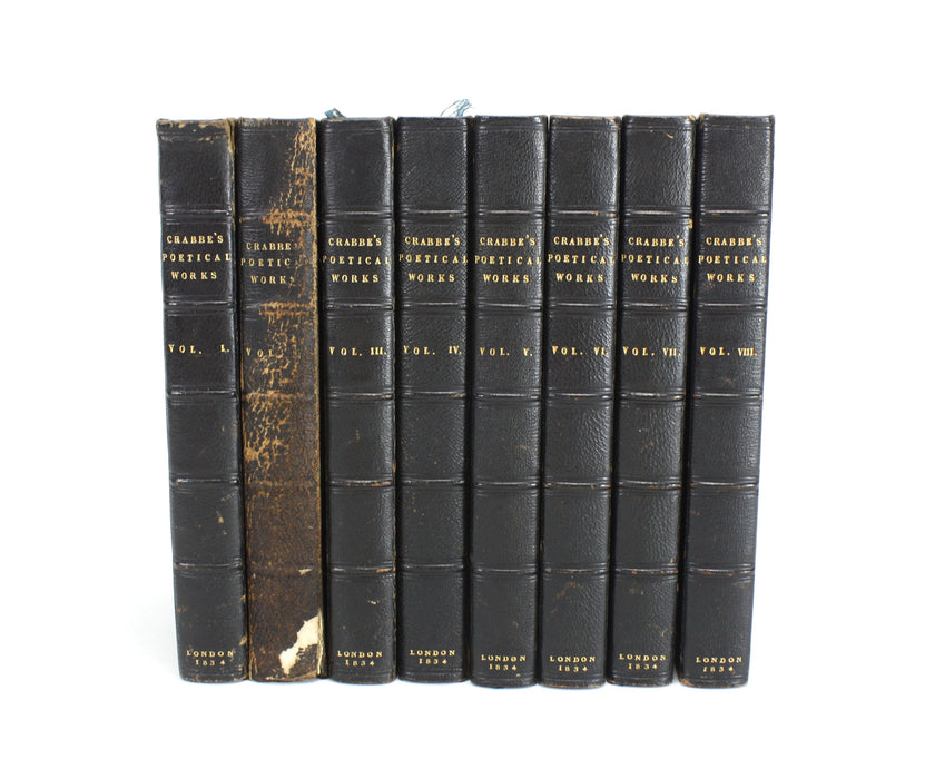 The Poetical Works of George Crabbe: By His Son, In Eight Volumes, complete, 1847