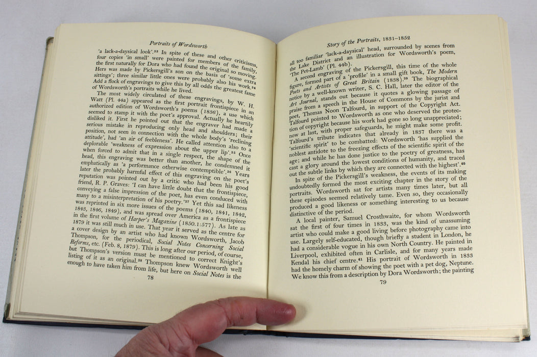 Portraits of Wordsworth, by Frances Blanshard, 1959