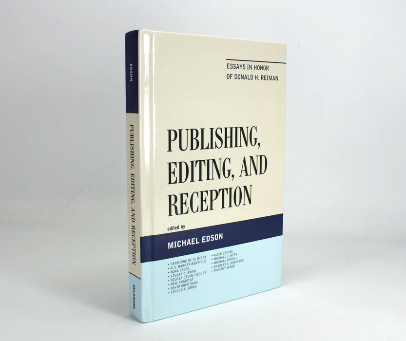Publishing, Editing and Reception, Michael Edson, University of Delaware, 2015