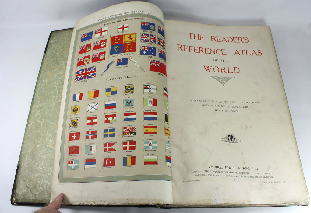 The Reader's Reference Atlas of the World, George Philip & Son, 1911