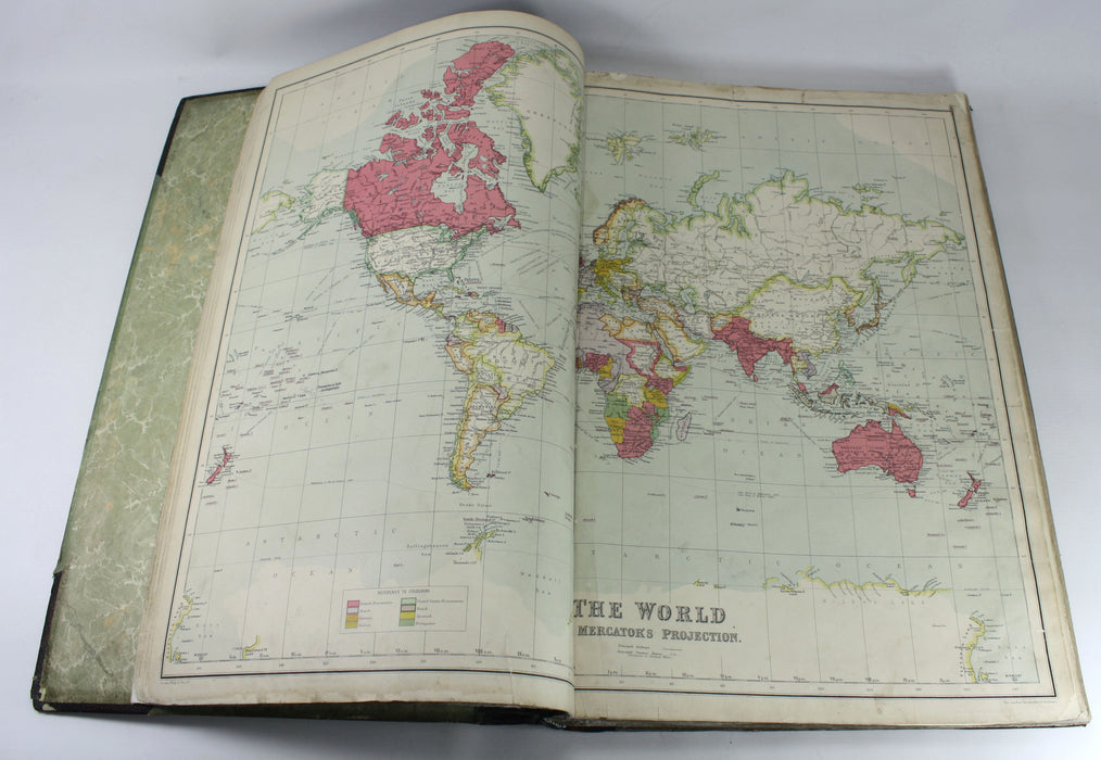 The Reader's Reference Atlas of the World, George Philip & Son, 1911