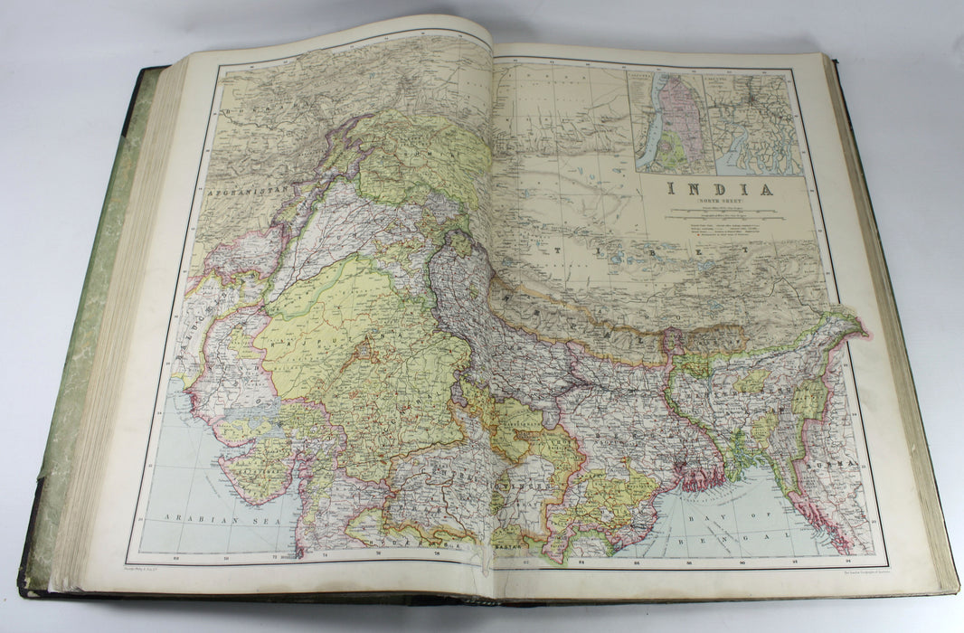 The Reader's Reference Atlas of the World, George Philip & Son, 1911