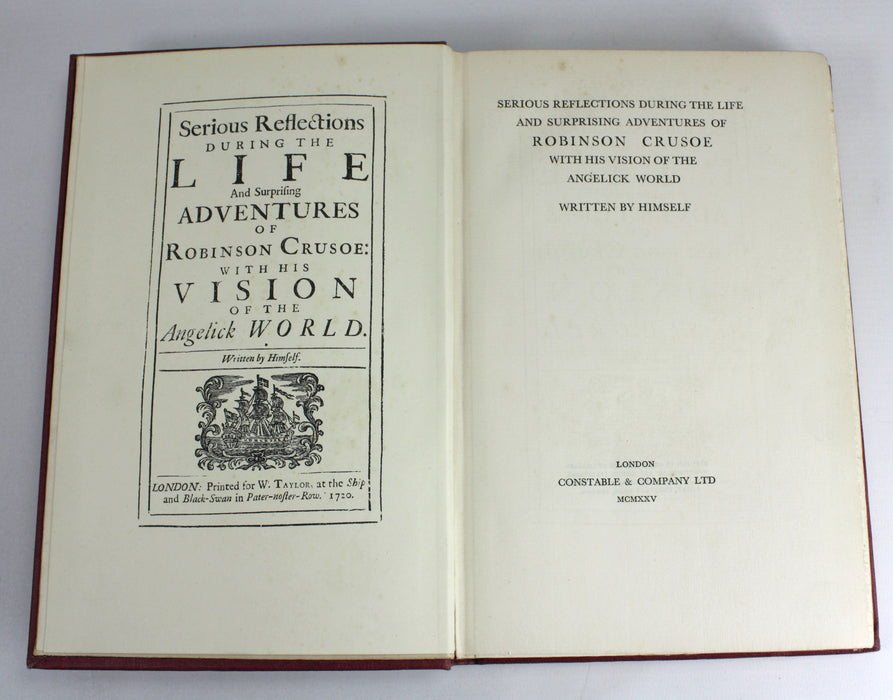 The Life and Strange Surprising Adventures of Robinson Crusoe, 3 Volume limited edition set, 1925