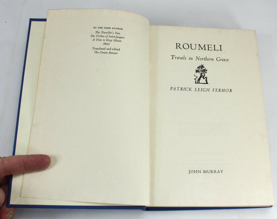 Roumeli; Travels in Northern Greece by Patrick Leigh Fermor, 1966