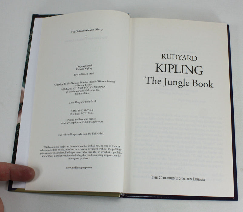 The Jungle Book, Rudyard Kipling, 2003