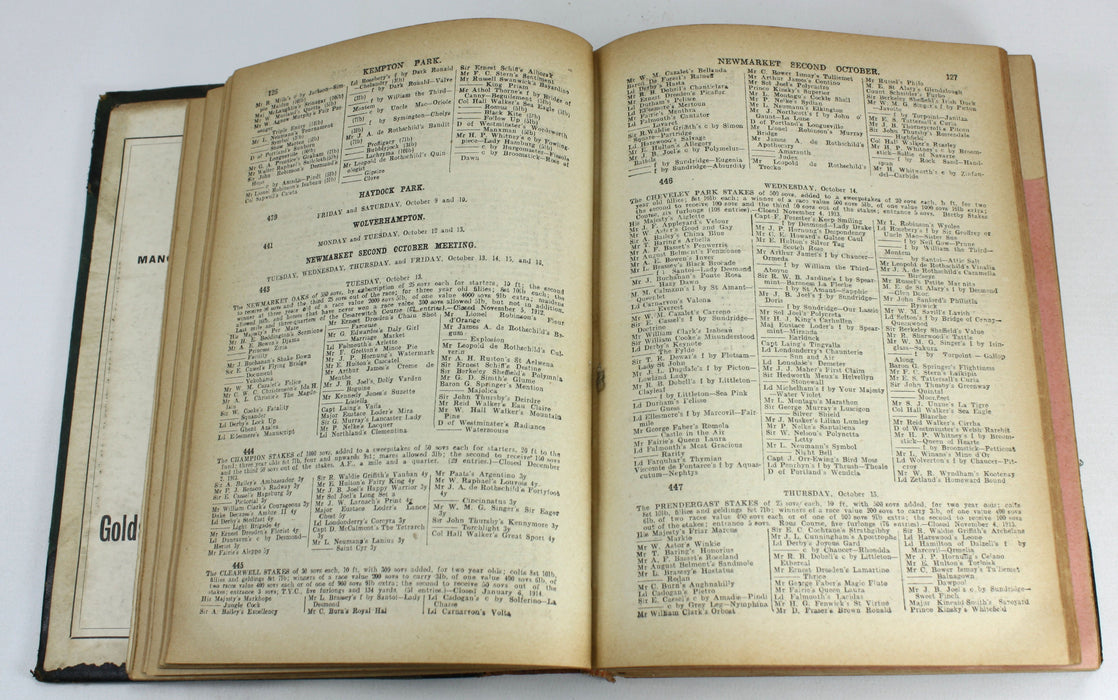Horse Racing; Ruff's Guide to the Turf, Spring Edition, 1914