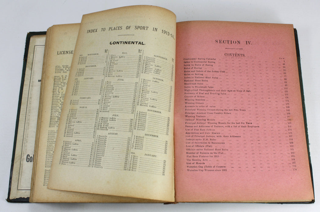 Horse Racing; Ruff's Guide to the Turf, Spring Edition, 1914