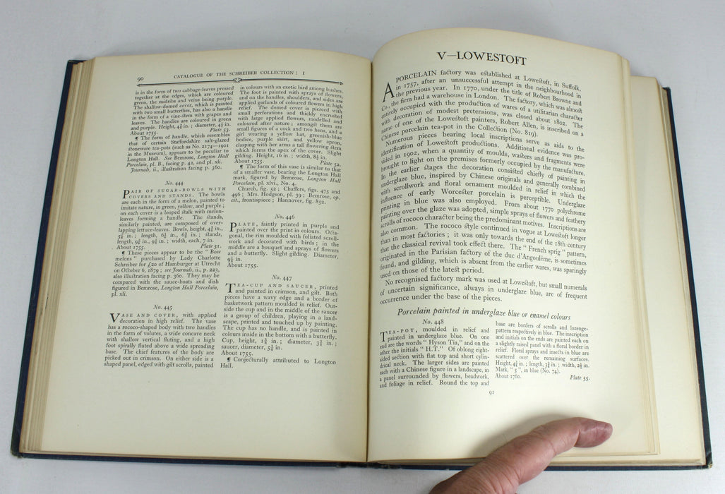 Catalogue of the Schreiber Collection, Volume 1: Porcelain, Bernhard Rackham 1928