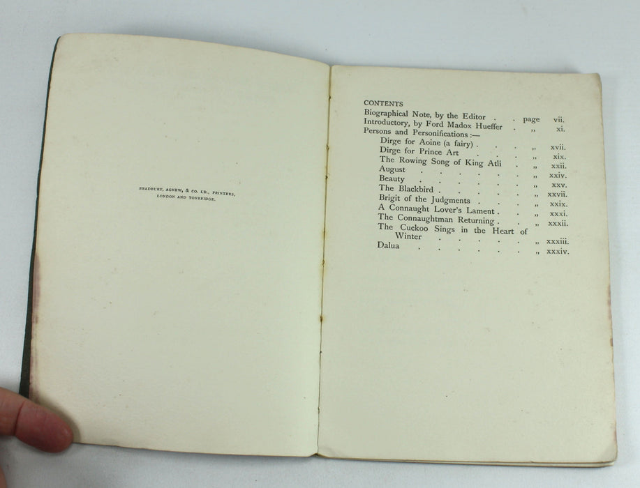 Selected Poems by Nora Chesson, 5 Volume set, 1906