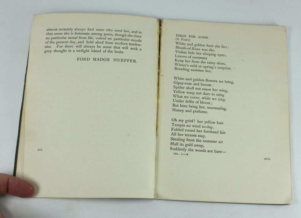 Selected Poems by Nora Chesson, 5 Volume set, 1906