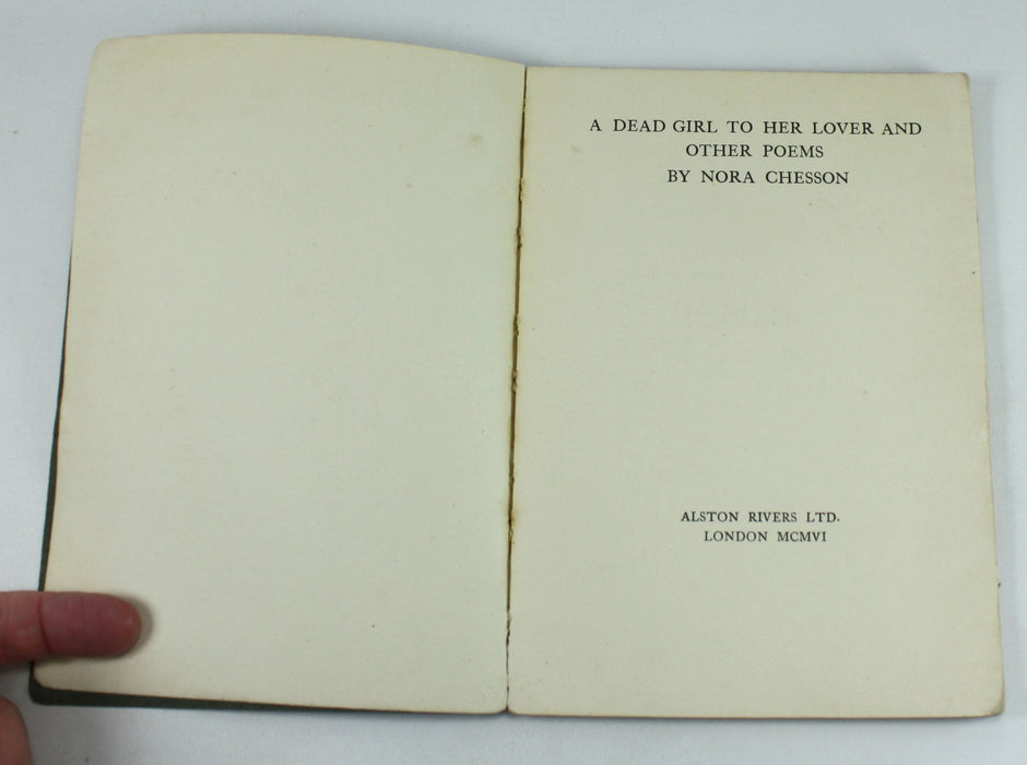 Selected Poems by Nora Chesson, 5 Volume set, 1906