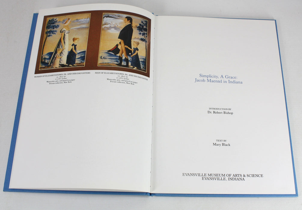 Simplicity, A Grace: Jacob Maentel in Indiana; Exhibition Guide, 1989