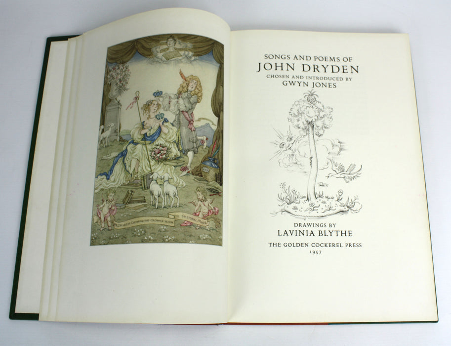 Songs and Poems of John Dryden, Golden Cockerel Press deluxe limited edition, 1957