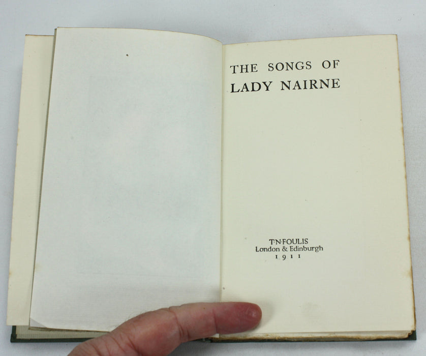The Songs of Lady Nairne, 1911