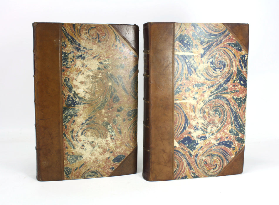 Spiers Dictionnaire Francais-Anglais, 1863 & Anglais-Francais, 1864. 2 Volume Set