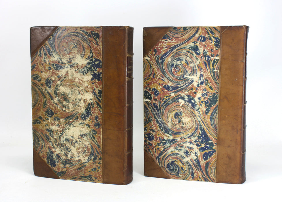 Spiers Dictionnaire Francais-Anglais, 1863 & Anglais-Francais, 1864. 2 Volume Set