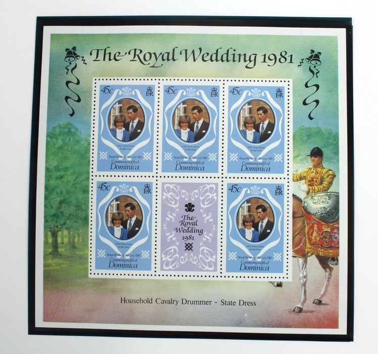 Stanley Gibbons Royal Wedding Stamp Collection 1981, 3 Volume Set