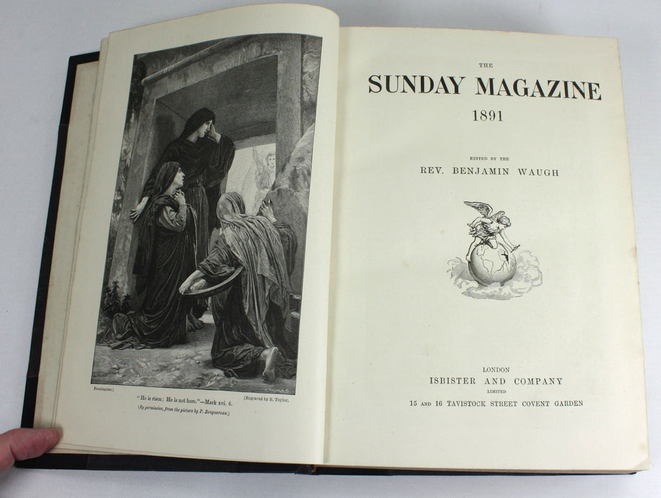 Sunday Magazine, 1891, Rev. Benjamin Waugh
