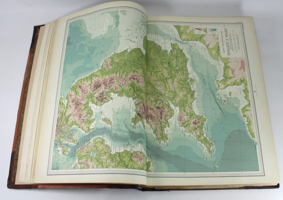 The Survey Atlas of England & Wales, Bartholomew 1903