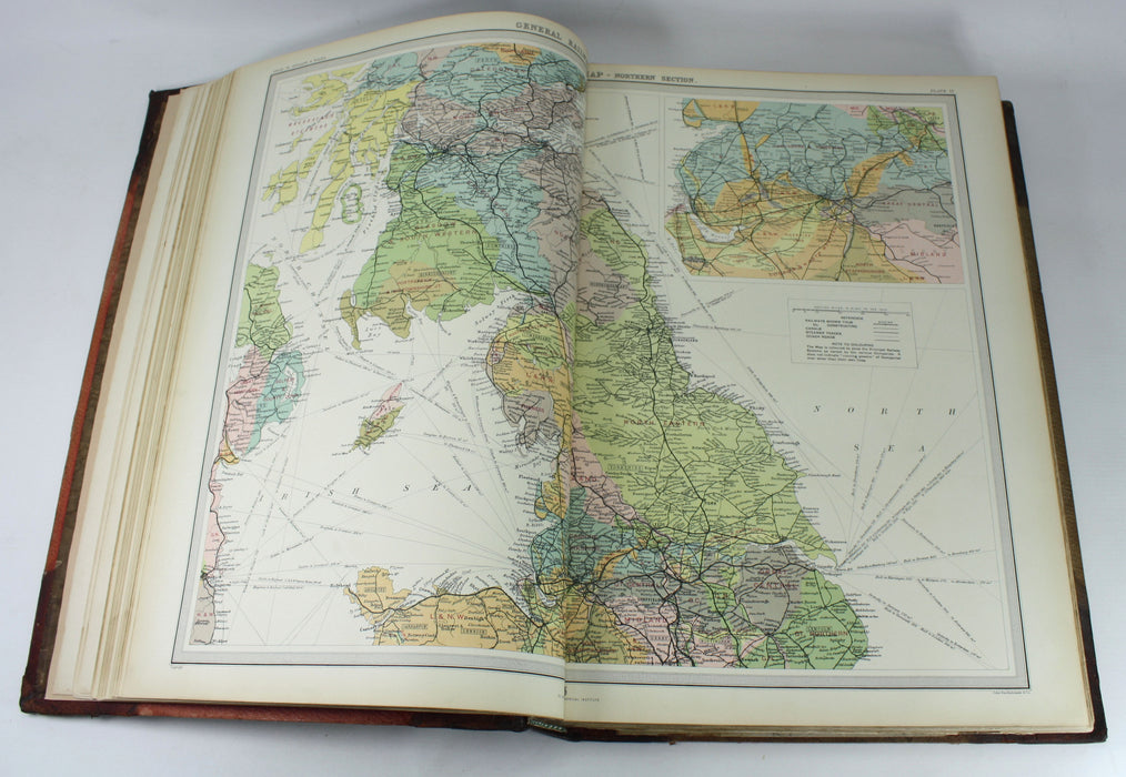The Survey Atlas of England & Wales, Bartholomew 1903