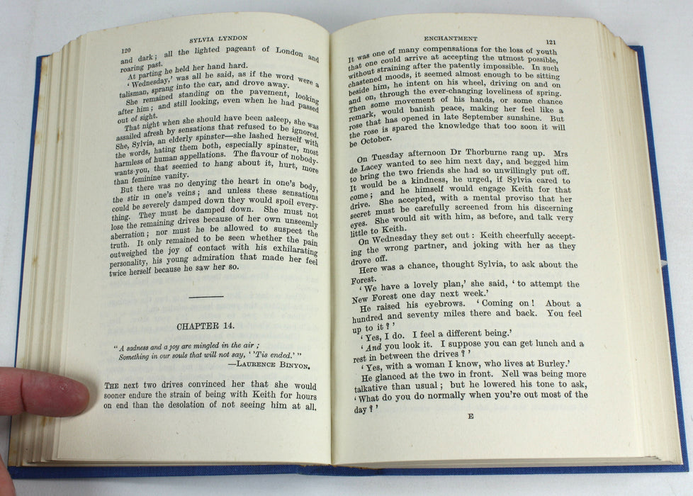 Sylvia Lyndon, A Novel of England, by Maud Diver, 1940