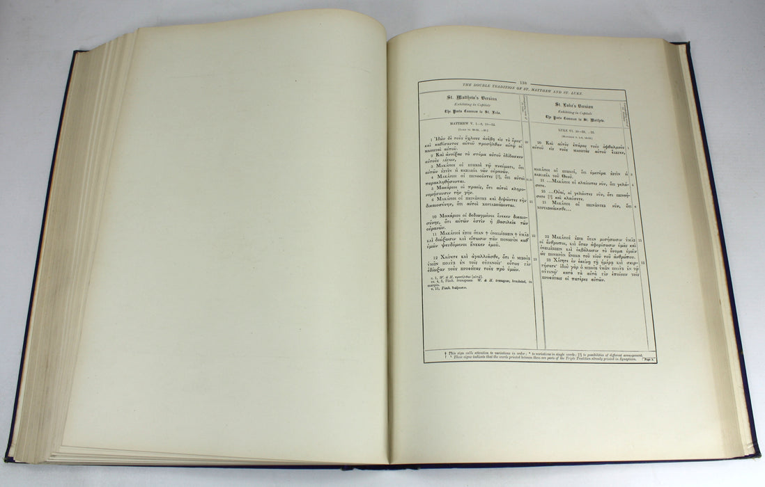 Synopticon, An Exposition of the Common Matter of the Synoptic Gospels, W.G. Rushbrooke, 1880