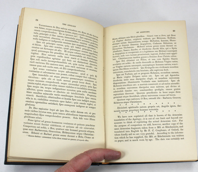 Texts and Studies; Contributions to Biblical and Patristic Literature; Aristides, Euthalius, Clement; 1893-1899