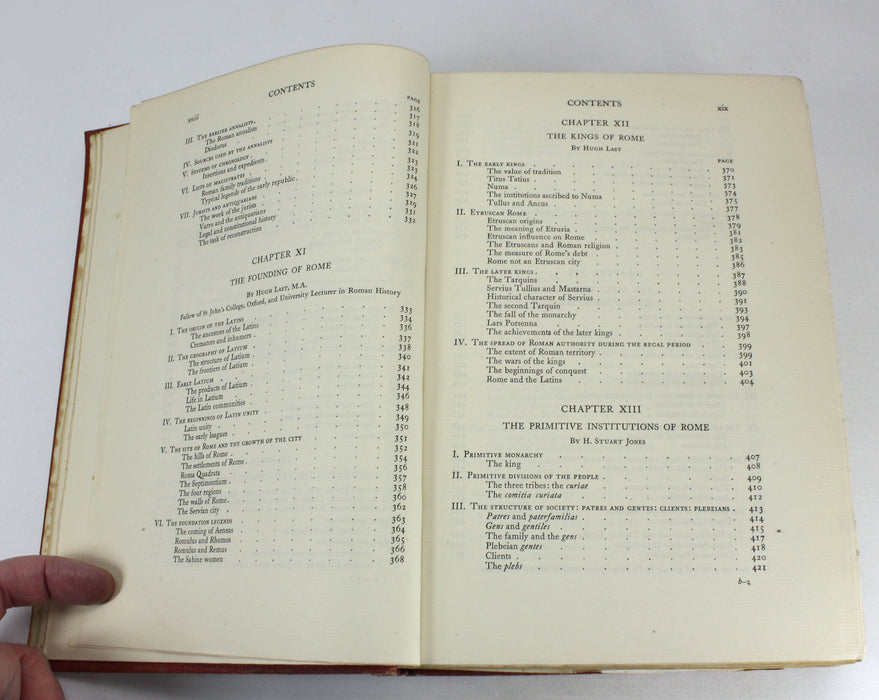 The Cambridge Ancient History Volume VII The Hellenistic Monarchies and the Rise of Rome, 1928