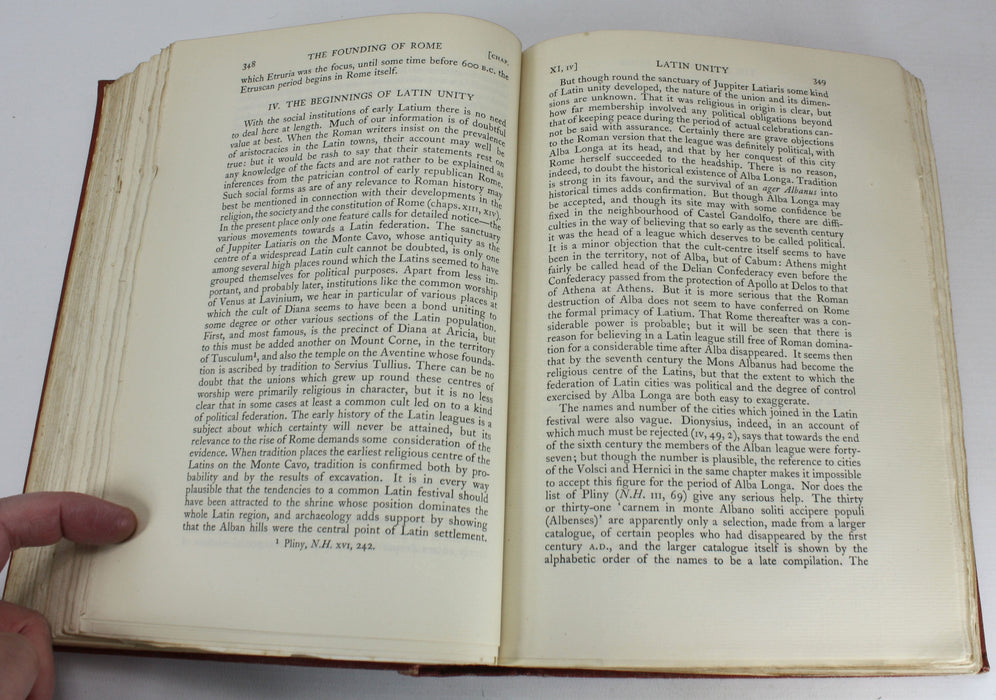 The Cambridge Ancient History Volume VII The Hellenistic Monarchies and the Rise of Rome, 1928