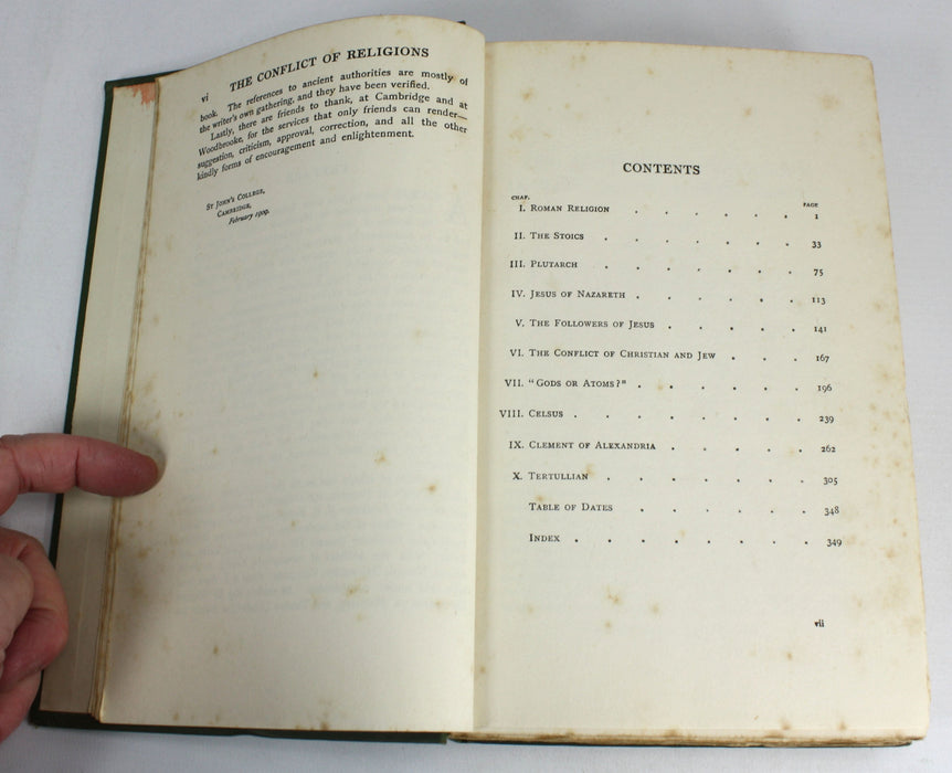 The Conflict of Religions in the Early Roman Empire, T.R. Glover, 1932