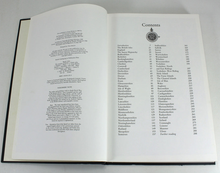 The Counties of Britain, A Tudor Atlas by John Speed, 1988