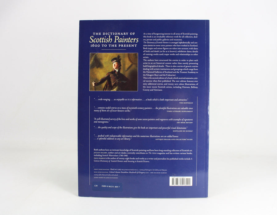 The Dictionary of Scottish Painters, 1600 to the Present, Paul Harris & Julian Halsby