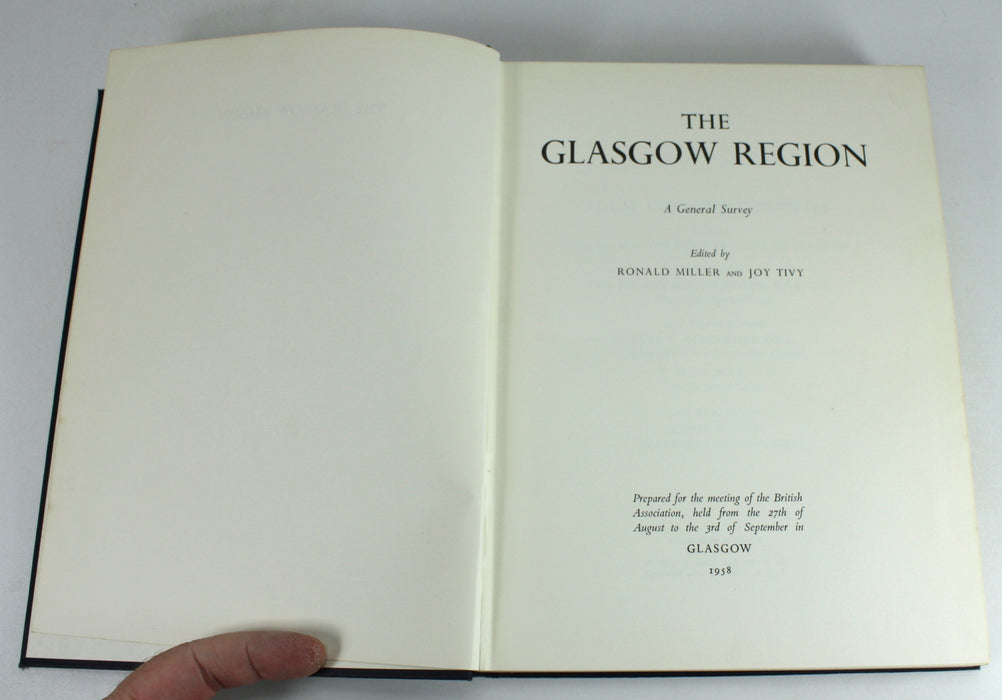 The Glasgow Region, A General Survey, 1958