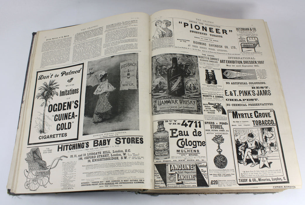 The Graphic; An Illustrated Weekly Newspaper; Volume 56, July - December 1897. King Rama V of Siam.