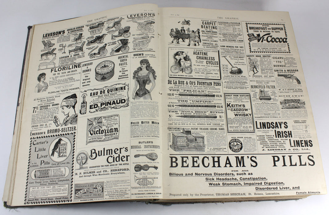 The Graphic; An Illustrated Weekly Newspaper; Volume 56, July - December 1897. King Rama V of Siam.