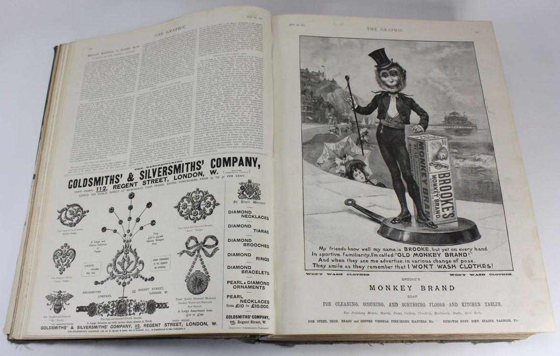 The Graphic; An Illustrated Weekly Newspaper; Volume 56, July - December 1897. King Rama V of Siam.