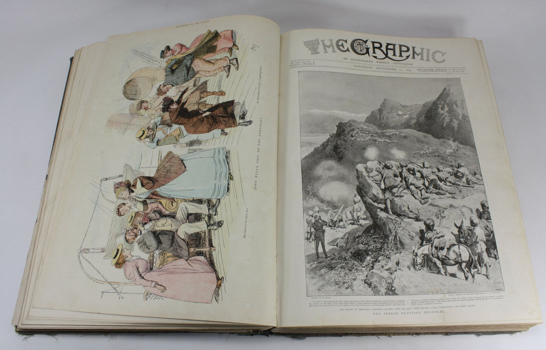 The Graphic; An Illustrated Weekly Newspaper; Volume 56, July - December 1897. King Rama V of Siam.