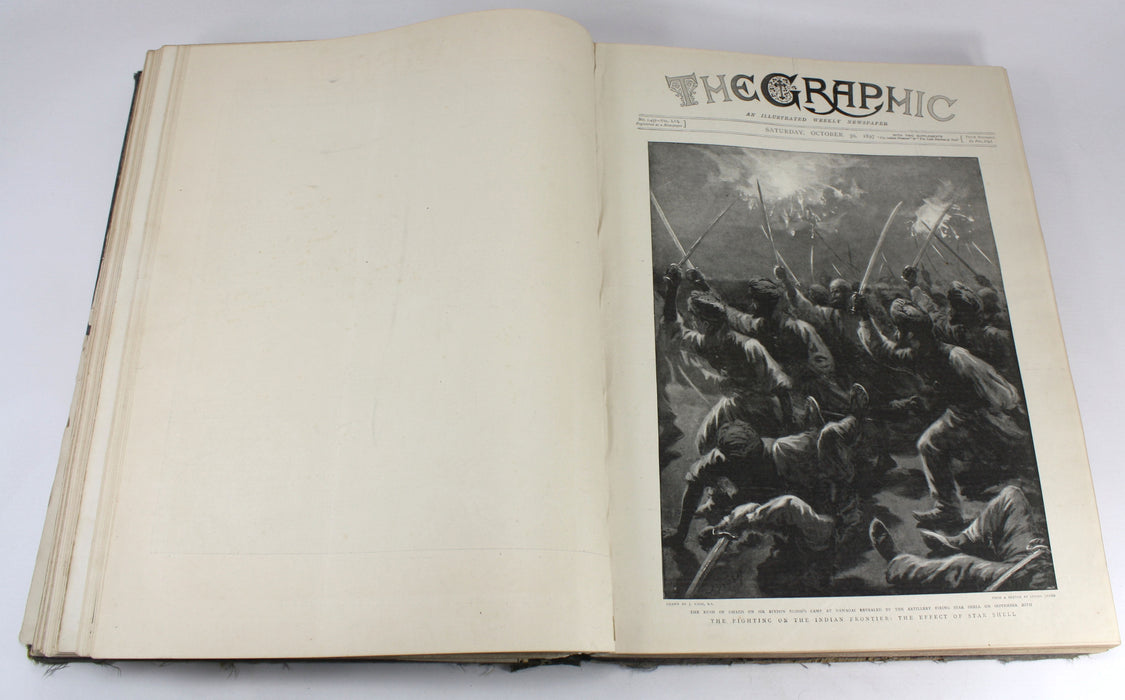 The Graphic; An Illustrated Weekly Newspaper; Volume 56, July - December 1897. King Rama V of Siam.