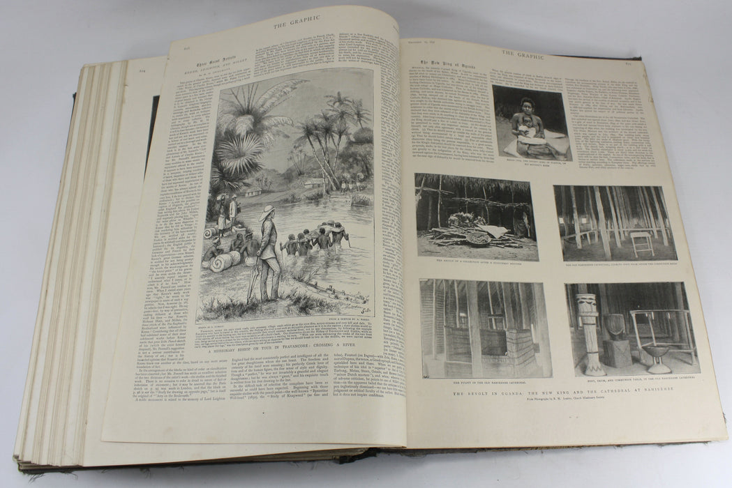 The Graphic; An Illustrated Weekly Newspaper; Volume 56, July - December 1897. King Rama V of Siam.