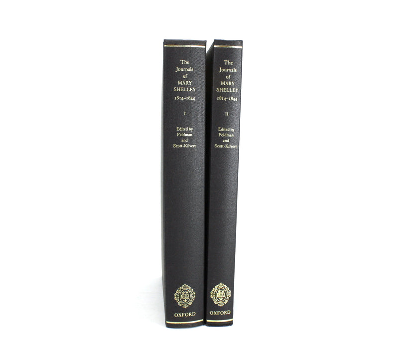 The Journals of Mary Shelley 1814-1844, in 2 Volumes, Oxford, 1987