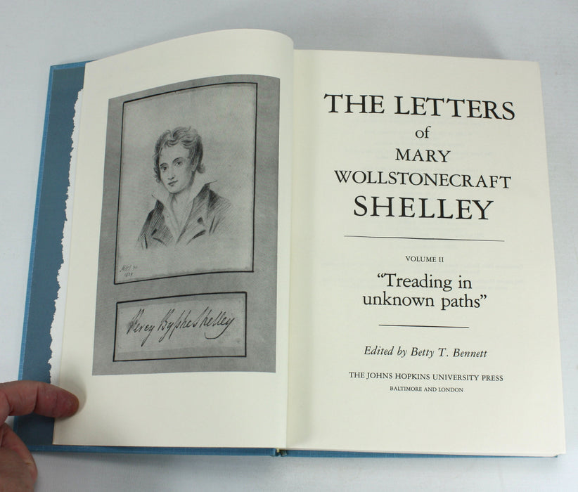 The Letters of Mary Wollstonecraft Shelley, 3 Vols, Betty T. Bennett, 1980