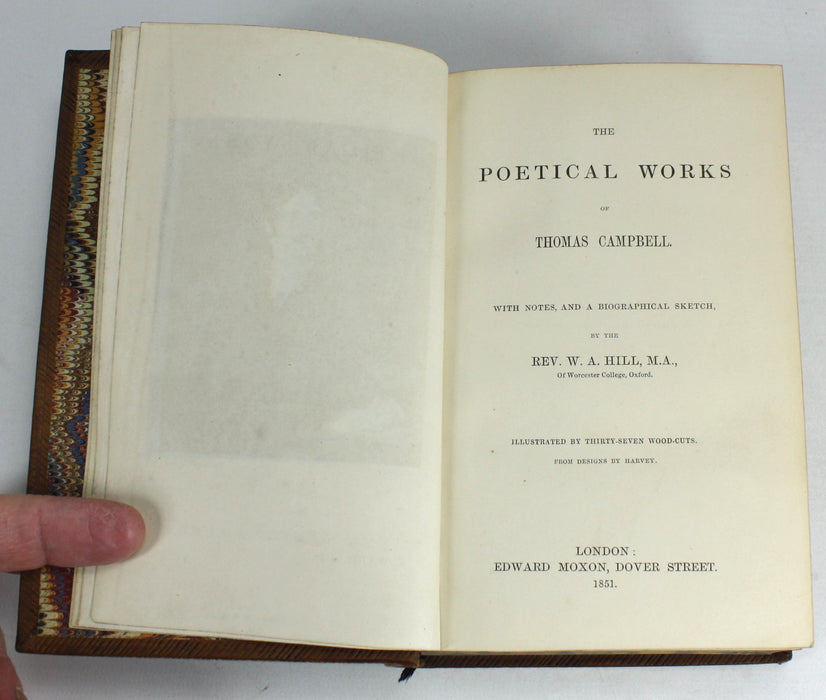 The Poetical Works of Thomas Campbell, Rev. W.A. Hill, 1851